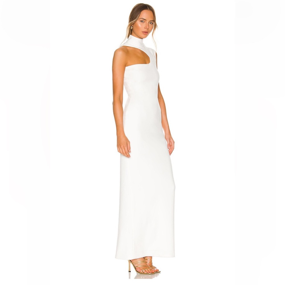 Solace London yara maxi dress in cream